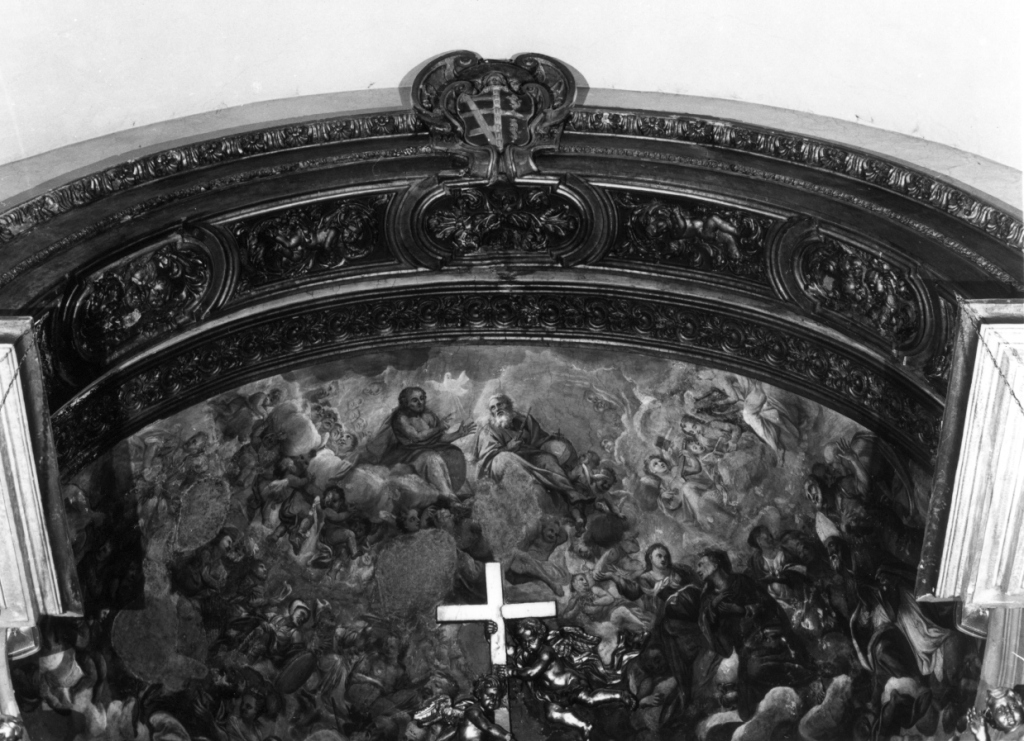 decorazione a intaglio - ambito laziale (fine sec. XVII)