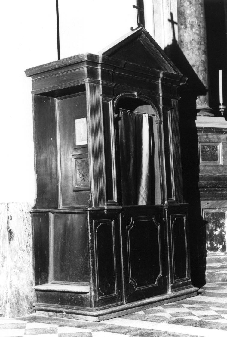 confessionale - ambito laziale (sec. XIX)