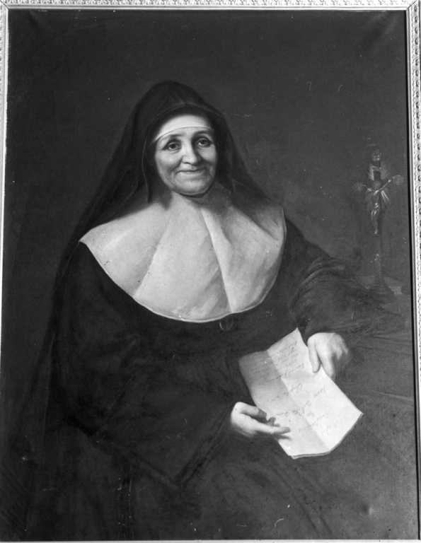 Ritratto di madre superiora (dipinto) - ambito laziale (sec. XIX)