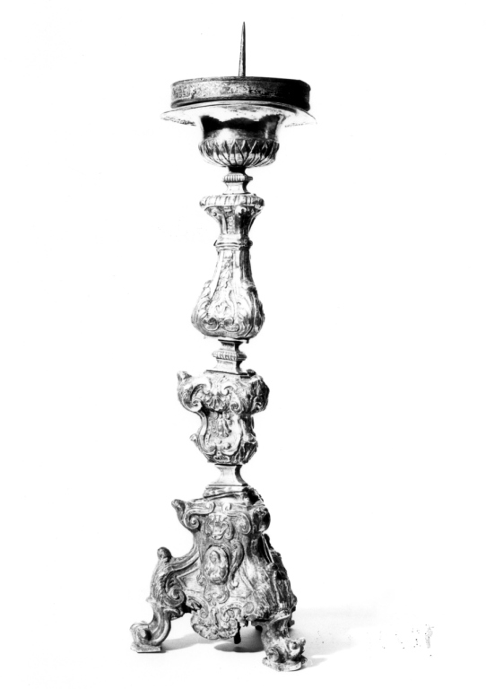 candeliere, serie - ambito laziale (seconda metà sec. XVII)