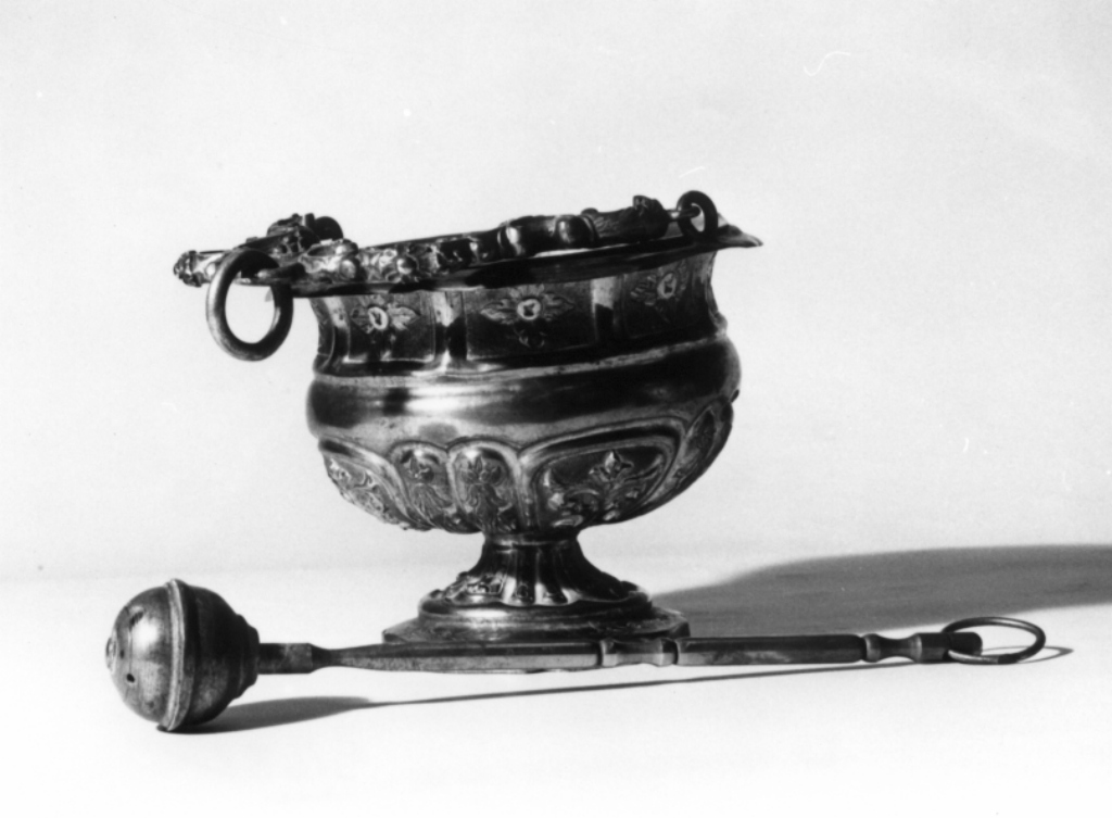 secchiello per l'acqua benedetta - ambito laziale (sec. XIX)