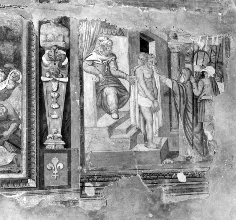 Cristo davanti a Caifa (dipinto) - ambito laziale (fine sec. XVI)