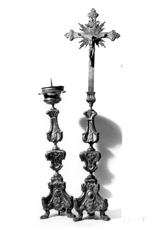 servizio d'altare - ambito laziale (sec. XVIII)