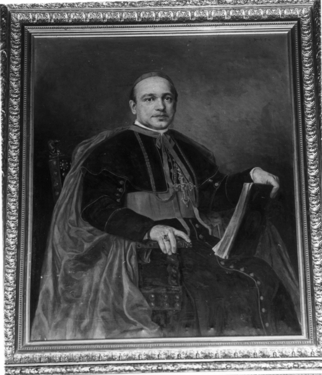 Ritratto del cardinale Domenico Ferrata (dipinto) di Rocchi F (fine sec. XIX)