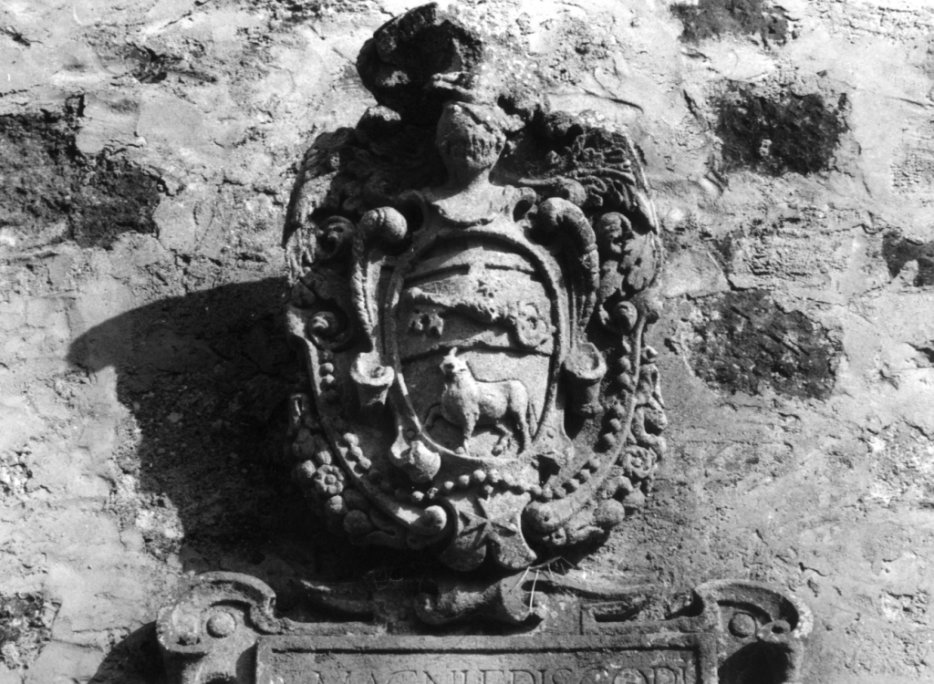 stemma di Francesco Giovanni Ottone Bosio (rilievo) - ambito laziale (sec. XVII)