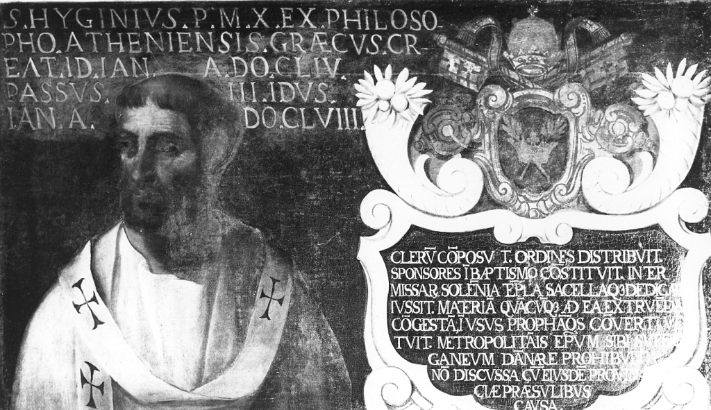 papa Igino (dipinto) - ambito Italia centrale (sec. XVII)