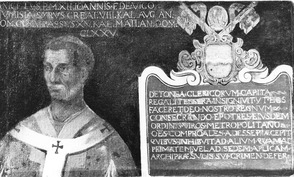 papa Aniceto (dipinto) - ambito Italia centrale (sec. XVII)