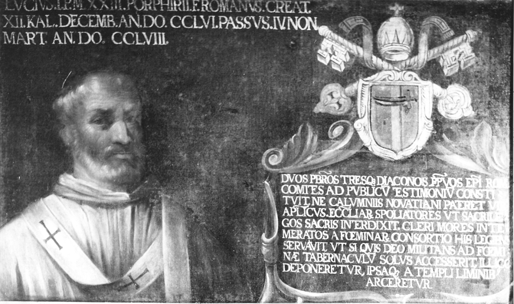 papa Lucio I (dipinto) - ambito Italia centrale (sec. XVII)
