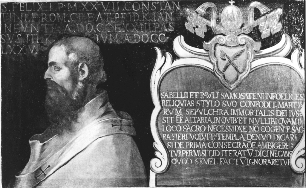 papa Felice I (dipinto) - ambito Italia centrale (sec. XVII)