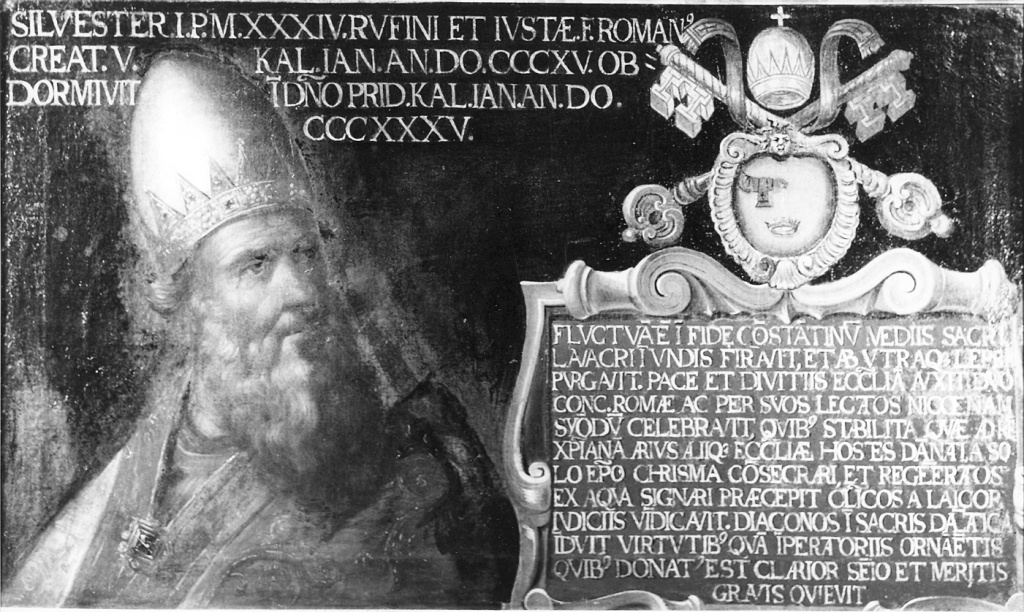 papa Silvestro I (dipinto) - ambito Italia centrale (sec. XVII)