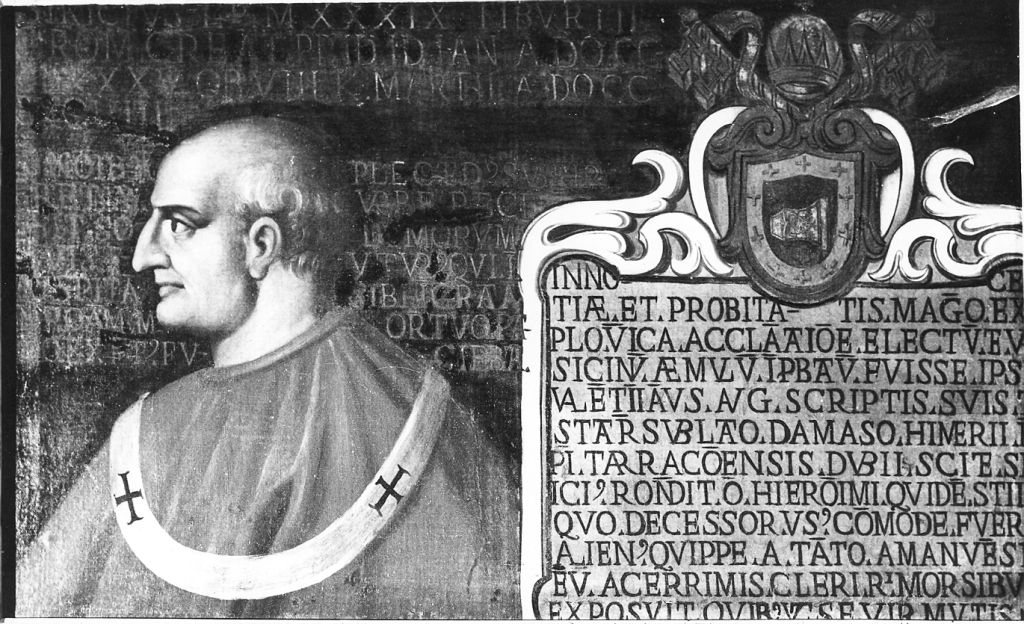 papa Siricio I (dipinto) - ambito Italia centrale (sec. XVII)