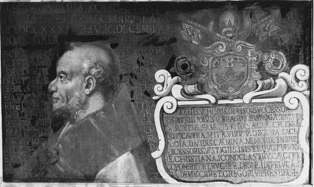papa Gregorio III (dipinto) - ambito Italia centrale (sec. XVII)
