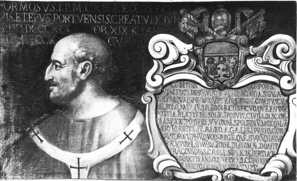 papa Formoso (dipinto) - ambito Italia centrale (sec. XVII)