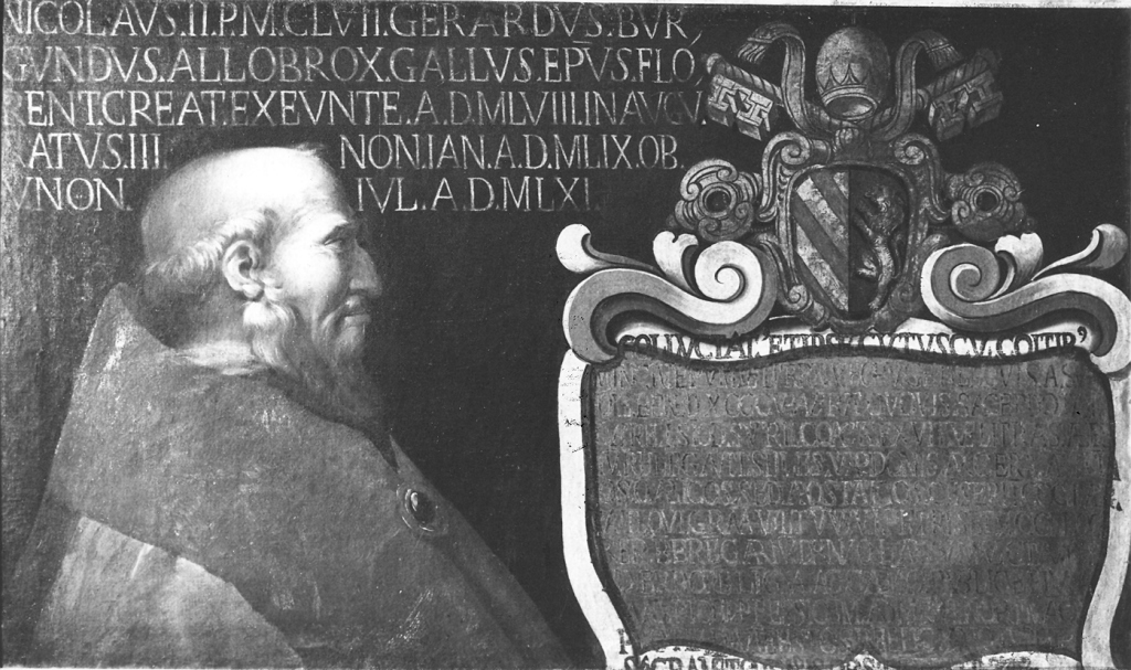 papa Niccolò II (dipinto) - ambito Italia centrale (sec. XVII)