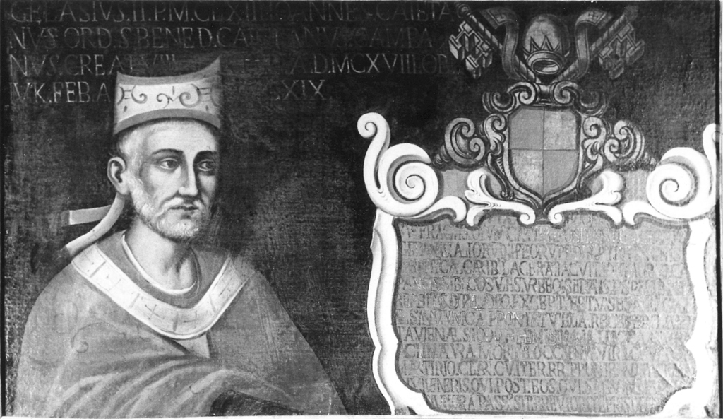 papa Gelasio II (dipinto) - ambito Italia centrale (sec. XVII)