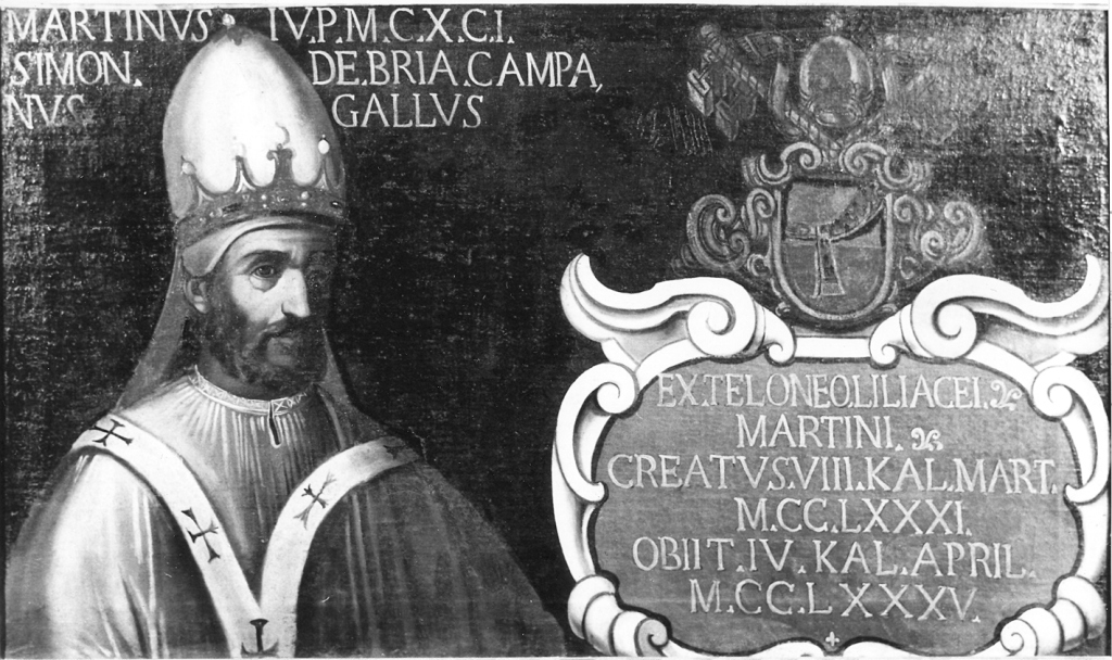 papa Martino IV (dipinto) - ambito Italia centrale (sec. XVII)