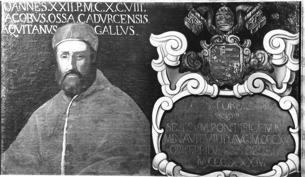 papa Giovanni XXII (dipinto) - ambito Italia centrale (sec. XVII)