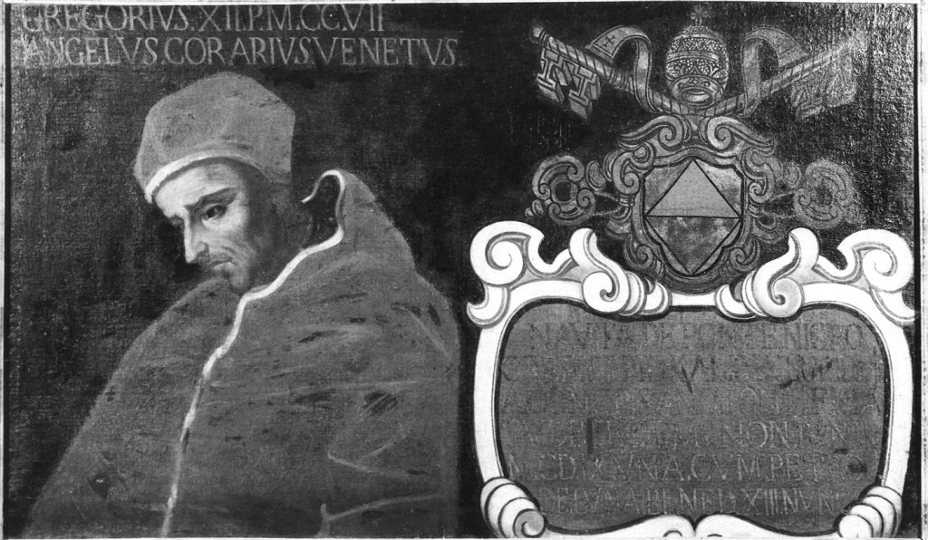 papa Gregorio XII (dipinto) - ambito Italia centrale (sec. XVII)