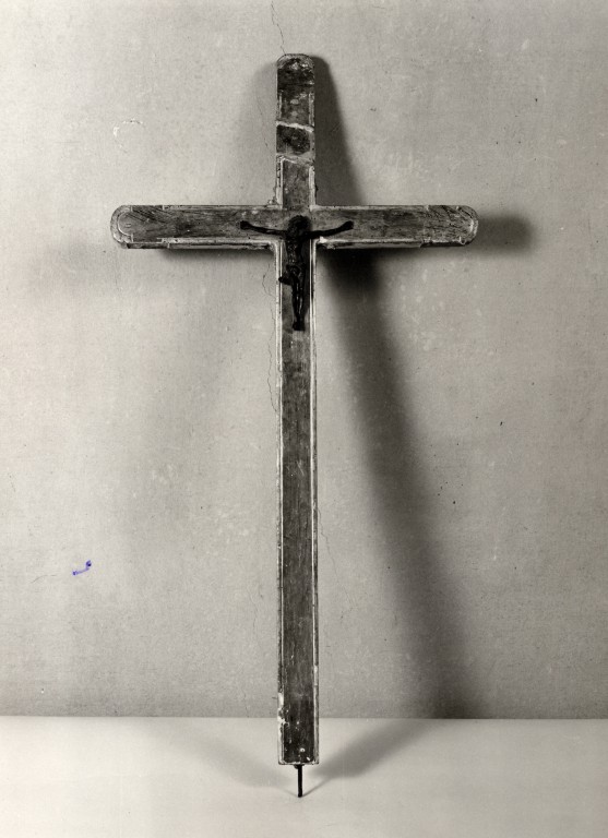 Cristo crocifisso (crocifisso) - bottega Italia centrale (sec. XIX)