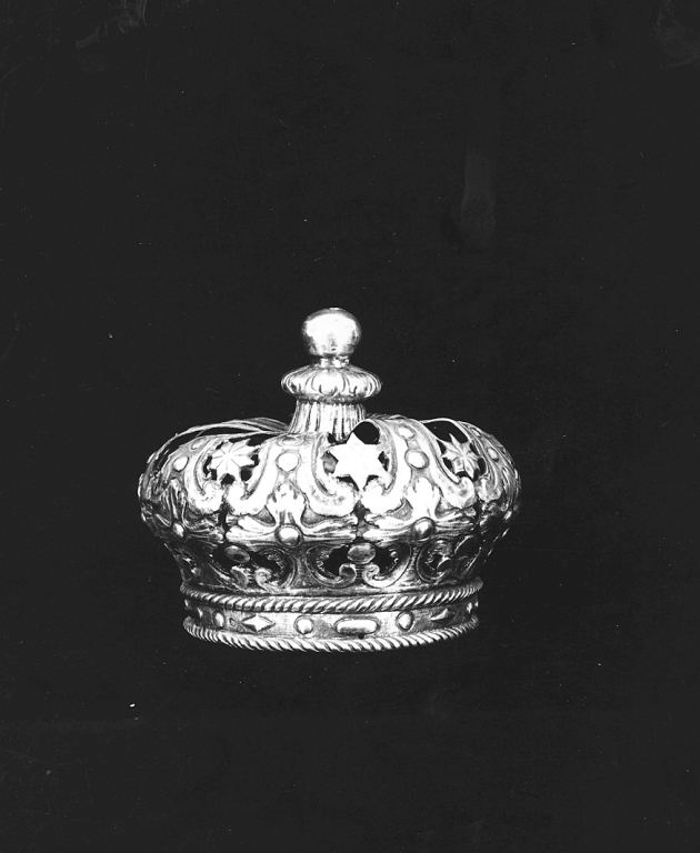 corona da statua - bottega Italia centrale (sec. XVIII)