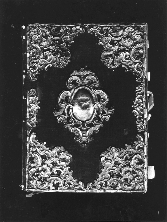 coperta di libro liturgico - bottega italiana (sec. XVIII)