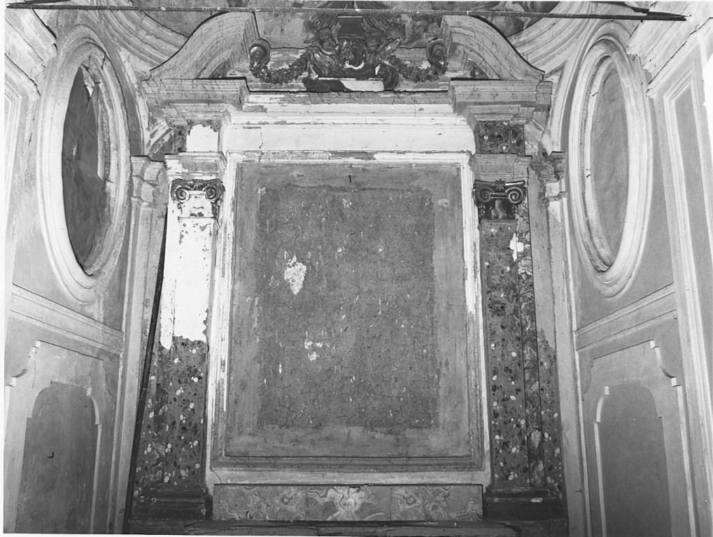 mostra d'altare - ambito romano (prima metà sec. XVIII)