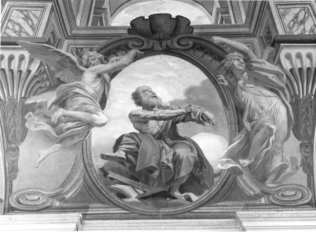 apostolo (dipinto) di Corvi Domenico (attribuito) (sec. XVIII)