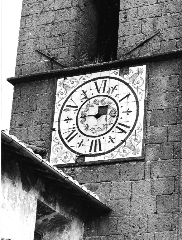 orologio - ambito viterbese (sec. XVI)