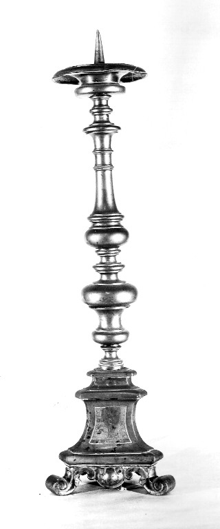 candeliere, serie - ambito laziale (sec. XVIII)