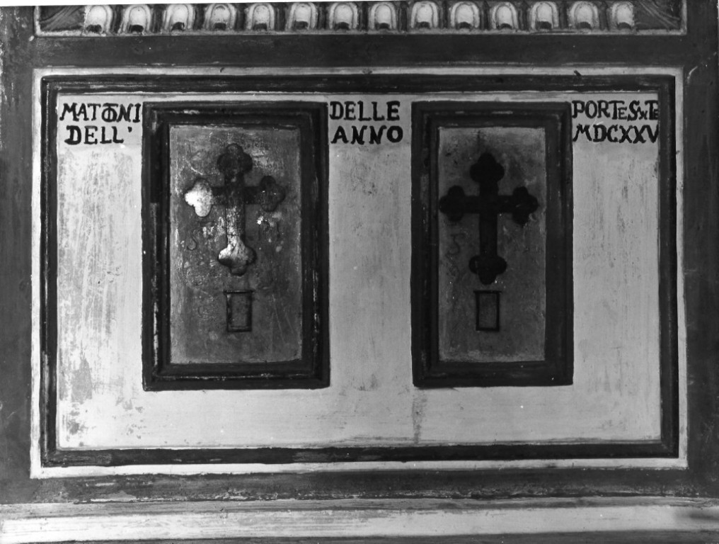 formella, coppia - ambito viterbese (sec. XVII)