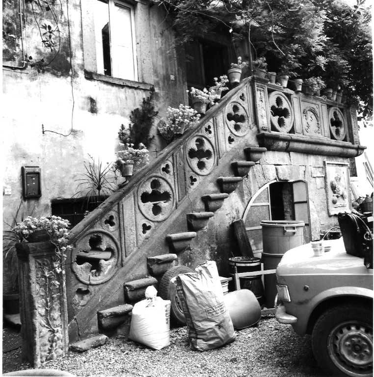 parapetto di scala - ambito viterbese (sec. XIII)