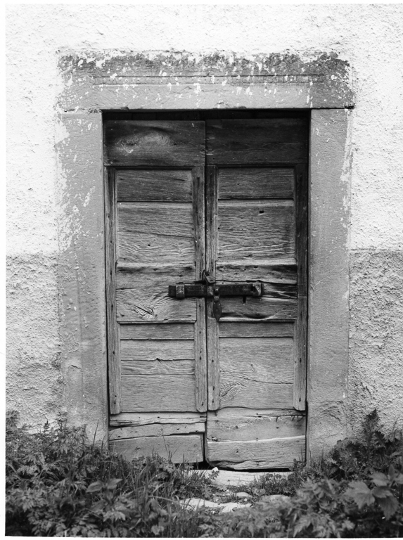 porta - a due battenti - ambito reatino (sec. XIX)