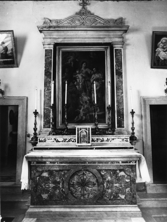 altare di Santarelli Francesco (attribuito) (sec. XIX)