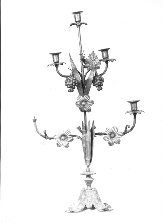 candelabro - produzione romana (prima metà sec. XX)