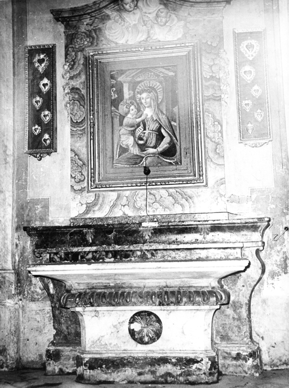 Madonna della Luce (edicola) - ambito viterbese (seconda metà sec. XVIII)