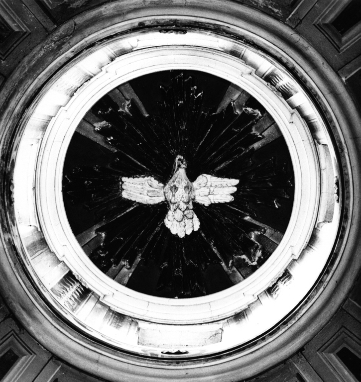 colomba dello Spirito Santo (decorazione plastica) - ambito viterbese (sec. XVIII)