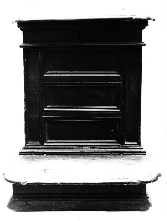 inginocchiatoio - ambito viterbese (fine/inizio secc. XVIII/ XIX)