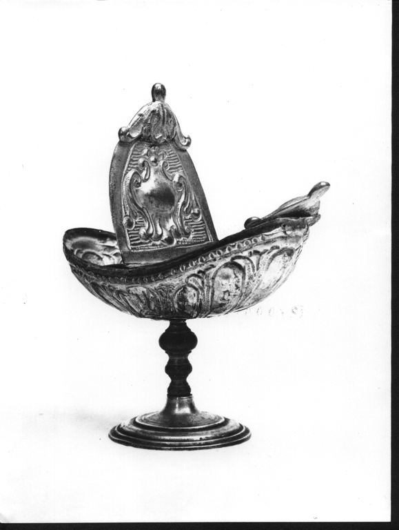 navicella portaincenso - ambito viterbese (sec. XVIII)