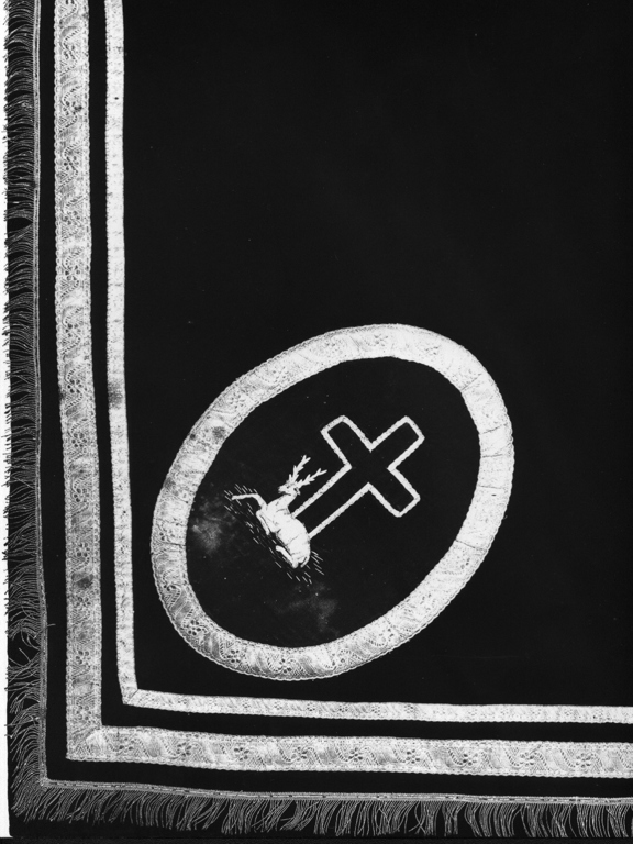 cervo (coltre funebre) - ambito viterbese (sec. XIX)