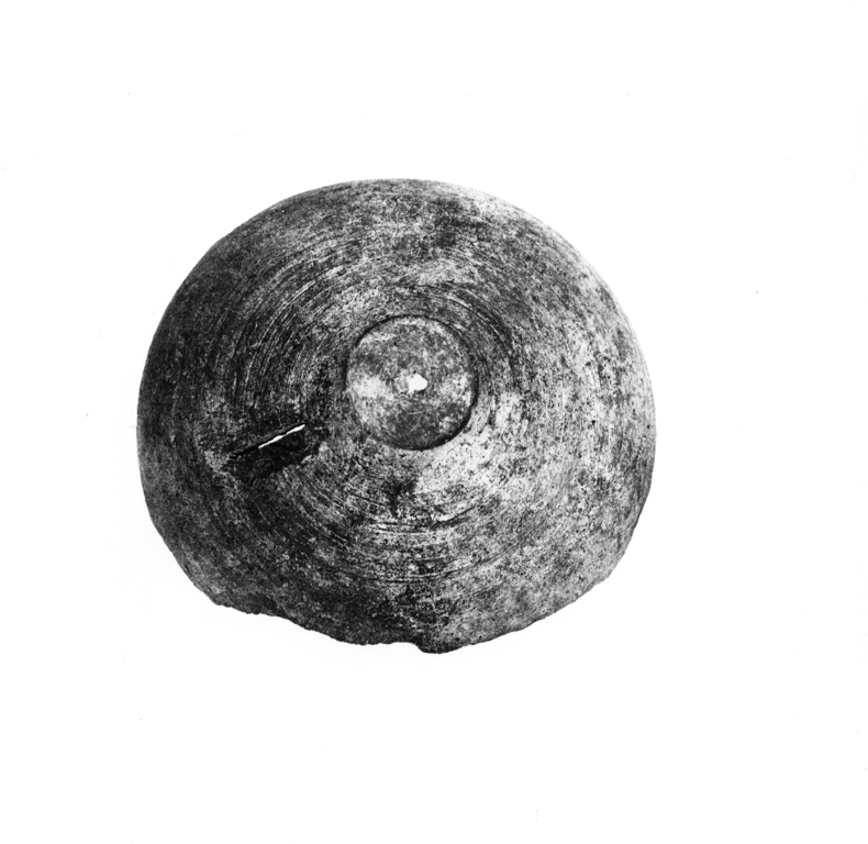 salvadanaio, frammento - manifattura viterbese (sec. XIII)