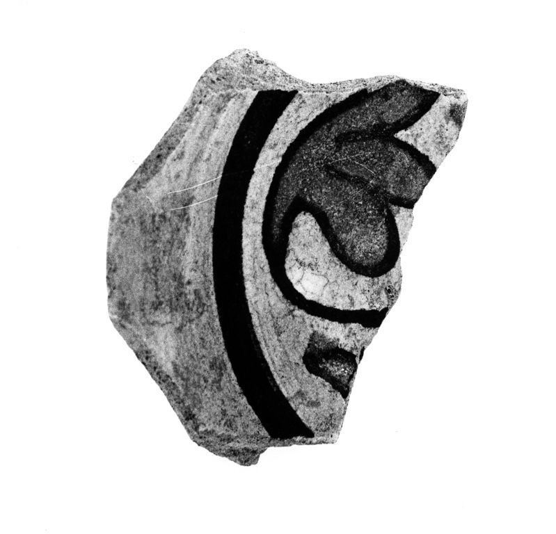 tazza, frammento - manifattura viterbese (sec. XV)