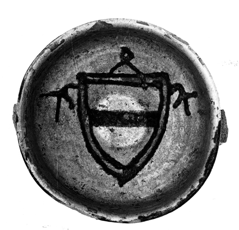 tazza - biansata - manifattura orvietana (inizio sec. XIV)