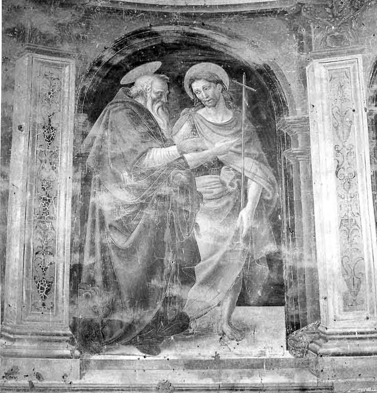 San Girolamo e San Giovanni Battista (dipinto) - ambito laziale (sec. XVI)