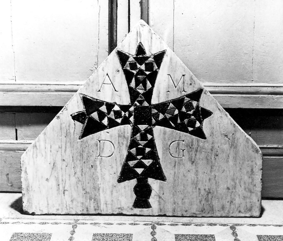 pluteo, frammento - ambito laziale (secc. XII/ XIII)