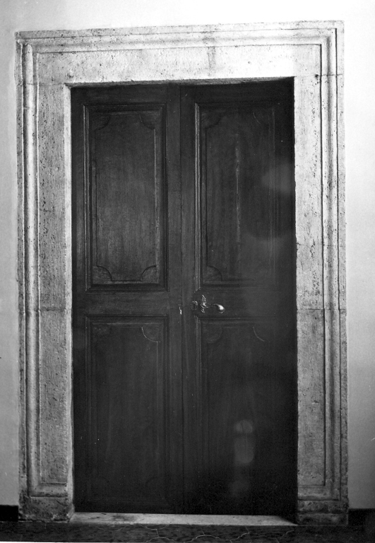 mostra di portale - ambito laziale (sec. XVIII)