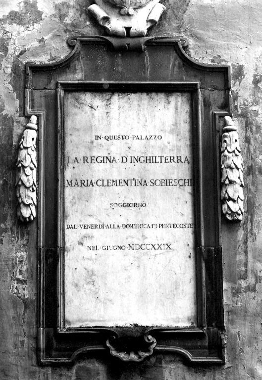 lapide commemorativa - ambito laziale (sec. XVIII)