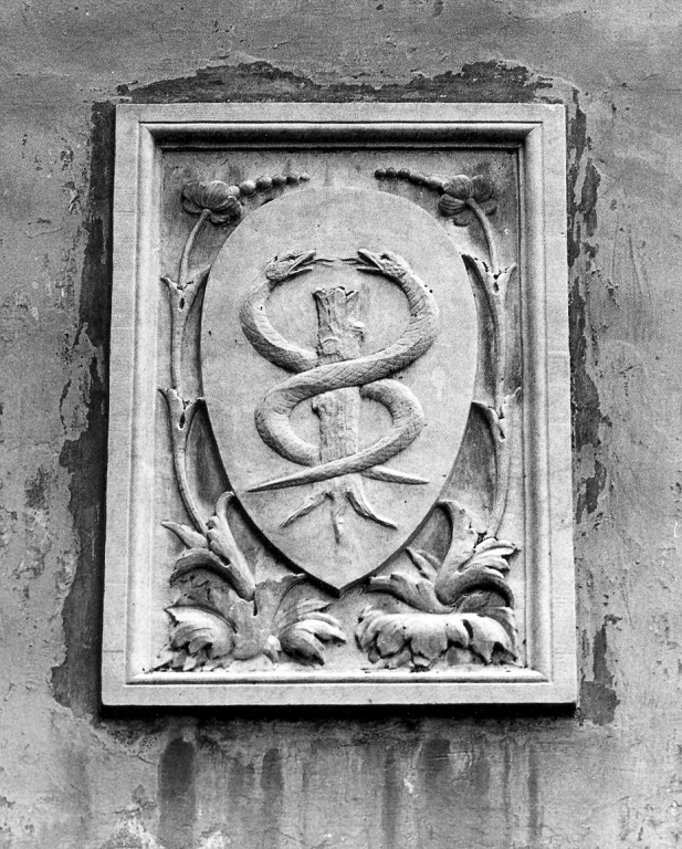 stemma gentilizio (rilievo) - ambito laziale (sec. XVII)