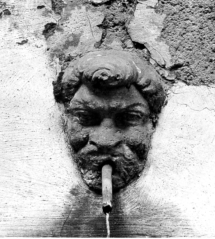 mascherone (rilievo) - ambito laziale (secc. XVI/ XVII)