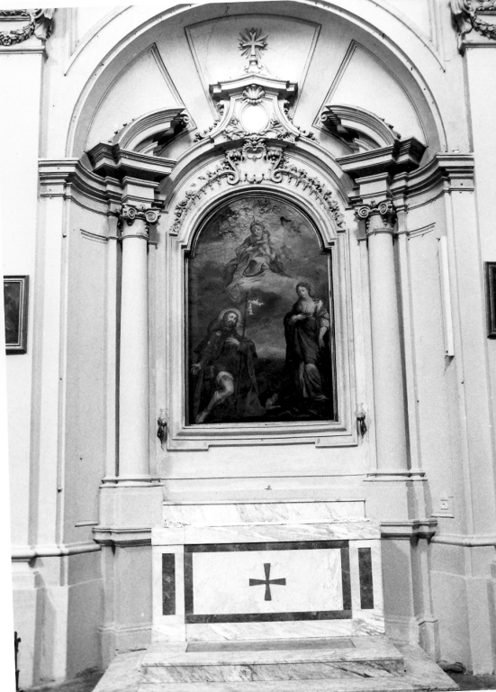 mostra d'altare - ambito laziale (sec. XVIII)