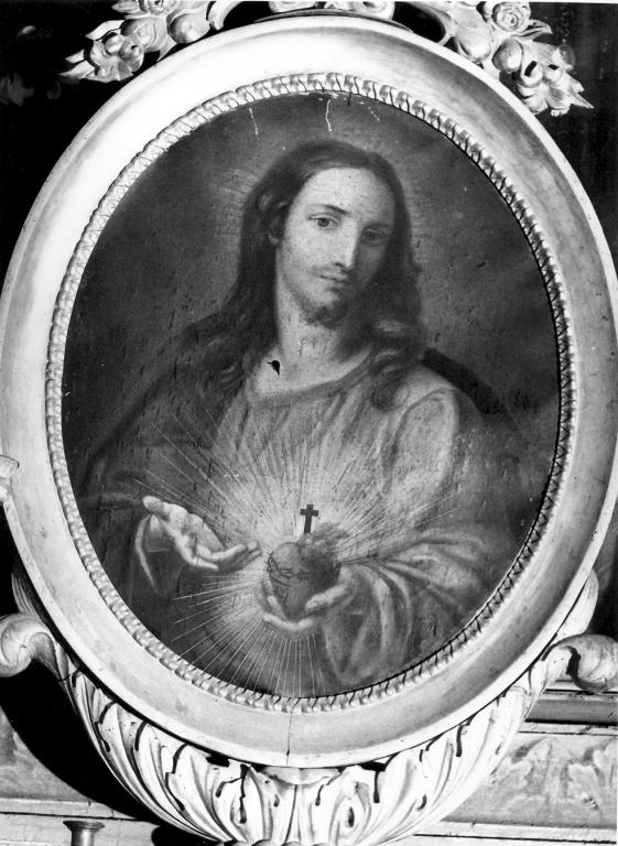 Sacro Cuore di Gesù (dipinto) - ambito laziale (sec. XIX)